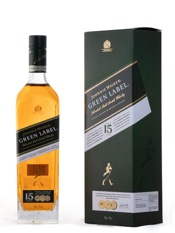 Johnnie Walker Green Label 750 ml   